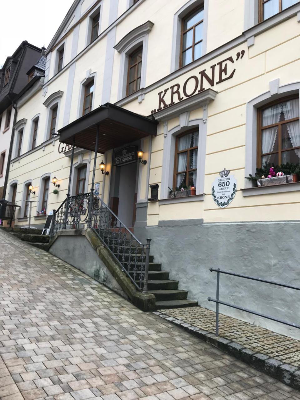 Hotel Zur Krone Bad Brückenau Exterior foto